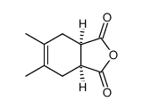 5,6-二甲基-3a,4,7,7a-四氢-2-苯并呋喃-1,3-二酮 结构式