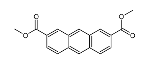 2,7-蒽二甲酸二甲酯 结构式
