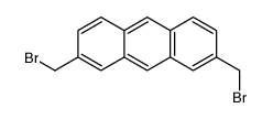 2,7-二(溴甲基)蒽 结构式