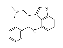 O-苄基脱磷酸裸盖菇素 结构式