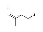 (1Z)-1,4-二碘-2-甲基-1-丁烯 结构式