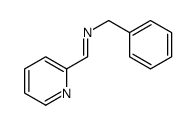 N-(2-吡啶亚甲基)苯甲胺 结构式