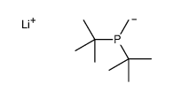 Lithium, [[bis(1,1-dimethylethyl)phosphino]methyl]- 结构式