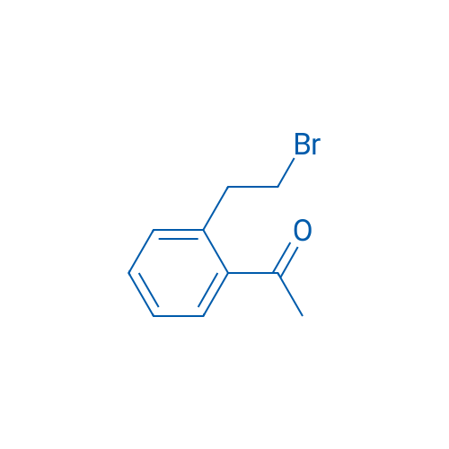 Ethanone, 1-[2-(2-bromoethyl)phenyl]- 结构式