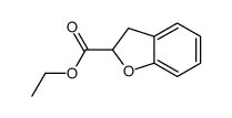2,3-二氢-2-苯并呋喃羧酸乙酯 结构式