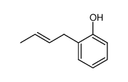 2-(2E)-2-丁烯基苯酚 结构式