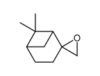 [1R-(1alpha,2alpha,5alpha)]-6,6-二甲基螺[双环[3.1.1]庚烷-2,2'-环氧乙烷] 结构式