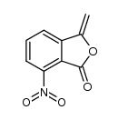 1(3H)-Isobenzofuranone, 3-methylene-7-nitro- 结构式