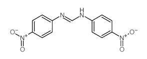 N,N'-双(4-硝基苯基)甲脒 结构式