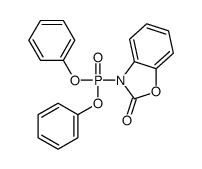 2(3H)-Benzoxazolone, 3-(diphenoxyphosphinyl)- (9CI) 结构式