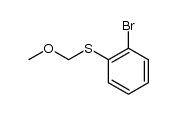 (2-溴苯基)(甲氧基甲基)硫烷 结构式