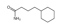 4-环己基丁酰胺 结构式