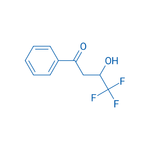 4,4,4-三氟-3-羟基-1-苯基丁烷-1-酮 结构式