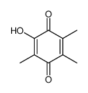 2-羟基-3,5,6-三甲基-2,5-环己二烯-1,4-二酮 结构式