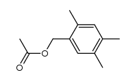 2,4,5-三甲基苯甲醇乙酸酯 结构式