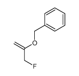 Benzene, [[[1-(fluoromethyl)ethenyl]oxy]methyl]- 结构式