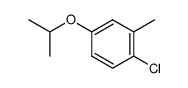 1-氯-4-异丙氧基-2-甲基苯 结构式