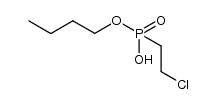 Phosphonic acid, P-(2-chloroethyl)-, monobutyl ester 结构式