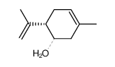 3-Cyclohexen-1-ol, 3-methyl-6-(1-methylethenyl)-, (6S)- (9CI) 结构式