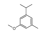 3-异丙基-5-甲基苯甲醚 结构式