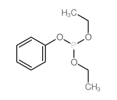 苯基亚磷酸二乙酯 结构式