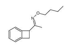 Bicyclo[4.2.0]octa-1,3,5-trien-7-yl(methyl) ketone O-butyl oxime 结构式
