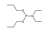 N,N-二乙基二硫代亚氨基磷酸二丙酯 结构式