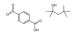 2-Pentanol, 2,4,4-trimethyl-, 2-(4-nitrobenzoate) 结构式