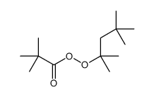 2,2-二甲基丙烷过氧酸-1,1,3,3,-四甲基丁酯 结构式