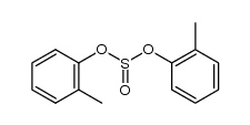 亚硫酸二邻甲苯酯 结构式