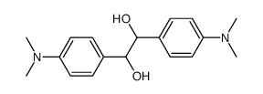 1,2-双[4-(二甲氨基)苯基]-1,2-乙二醇 结构式
