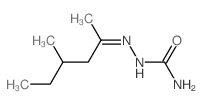 Hydrazinecarboxamide, 2-(1,3-dimethylpentylidene)- 结构式
