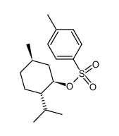 (1R,2S,5R)-5-甲基-2-(1-甲基乙基)环己醇对甲苯磺酸酯 结构式