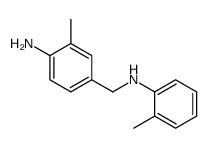 4-氨基-3-甲基-N-(2-甲基苯基)苯甲胺 结构式