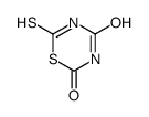 dihydro-6-thioxo-2H-1,3,5-thiadiazine-2,4(3H)-dione 结构式