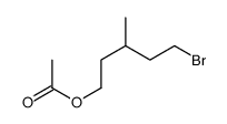 5-Bromo-3-methylpentyl acetate 结构式