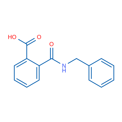 N-苄基邻苯二甲酸 结构式
