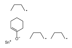 三丁基(1-环己烯-1-氧基)锡烷 结构式