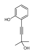 2-(3-羟基-3-甲基丁-1-炔-1-基)苯酚 结构式