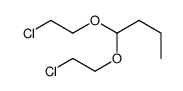 1,1-双(2-氯乙氧基)丁烷 结构式