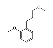 1-甲氧基-2-(3-甲氧基丙基)苯 结构式
