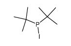 Phosphinous iodide, bis(1,1-dimethylethyl)- (9CI) 结构式