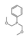 Phosphine, bis(methoxymethyl)phenyl- 结构式