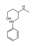 (S)-3-(甲基氨基)-4-(苯基氨基)-1-丁醇 结构式