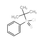 叔丁基氯苯基硫代膦烷 结构式