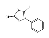 5-氯-2-碘-3-苯基噻吩 结构式