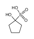1-羟基环戊烷磺酸 结构式