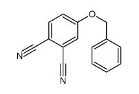 4-苄氧基邻苯二甲腈 结构式