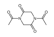1,2-二乙酰基四氢-3,6-哒嗪二酮 结构式
