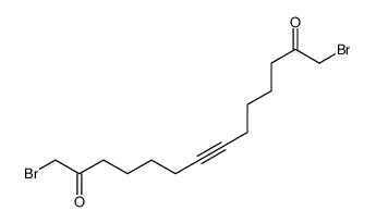 1,14-二溴-7-十四碳炔-2,13-二酮 结构式